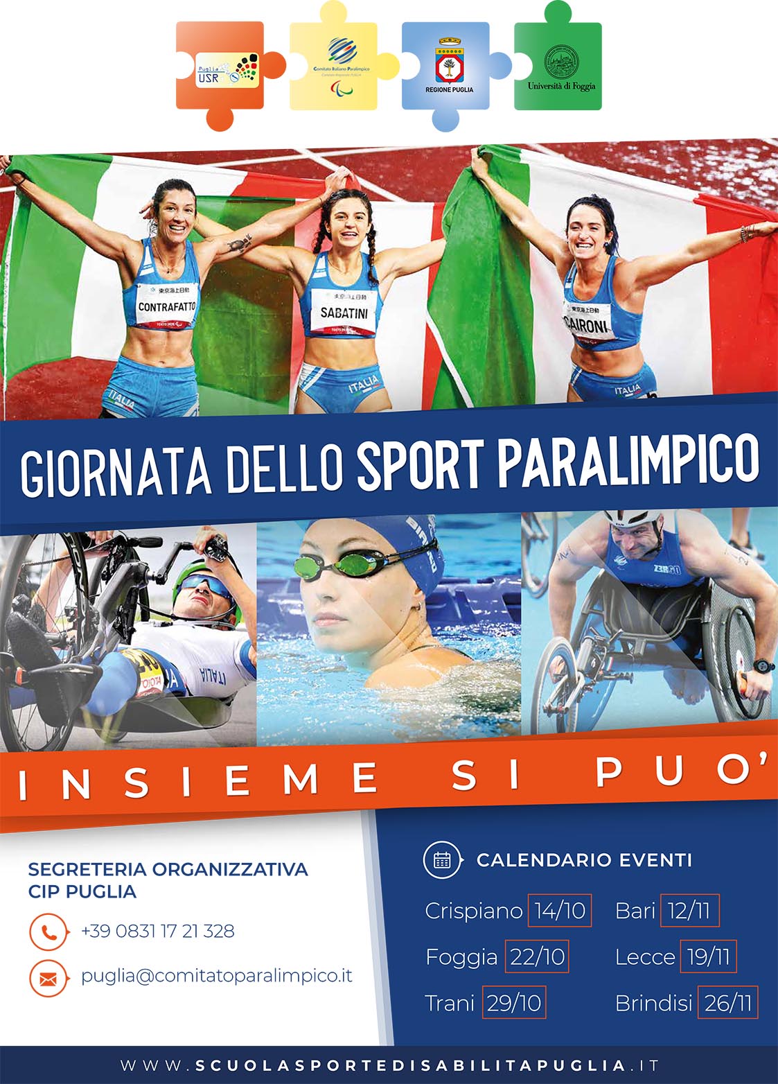 Giornata dello Sport Paralimpico - Insieme si può e piattaforma web